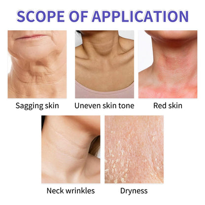Tighten and Lift Neck Firming Cream, Neck Creams for Tightening & Lifting Sagging Skin & Hydrating, Help Reduce Fine Lines & Wrinkles