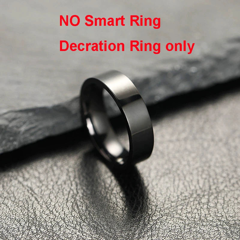 2026 New Smart Ring Heart Rate Blood Pressure Sleep Monitoring Motion Tracking IP68 Waterproof Men Women Smart Ring Holiday Gift