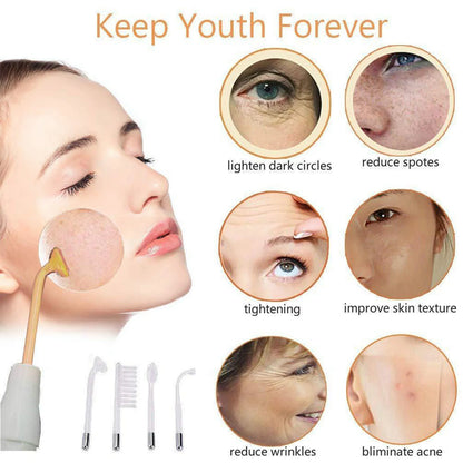 4-in-1 High Frequency Skin Therapy Wand