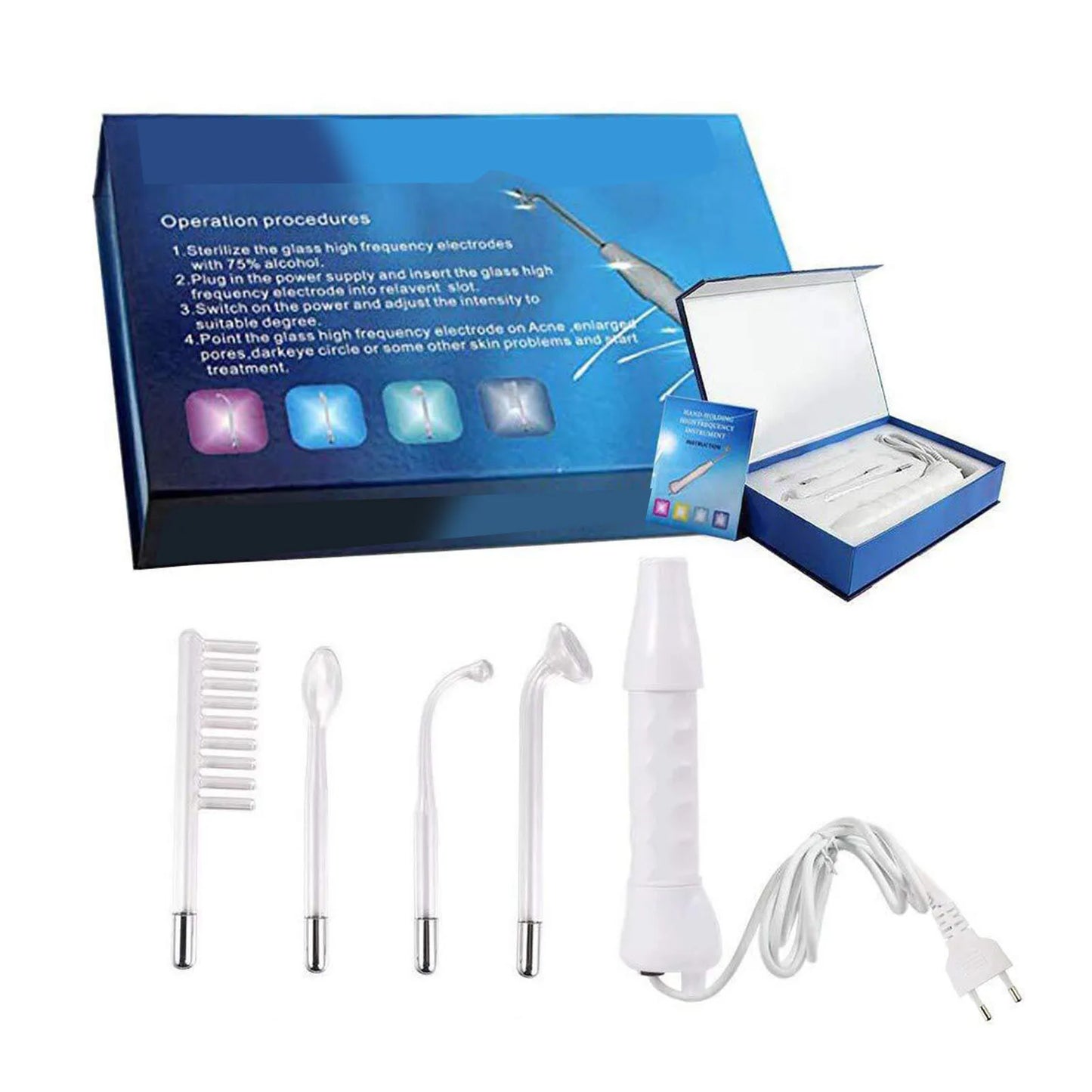 4-in-1 High Frequency Skin Therapy Wand