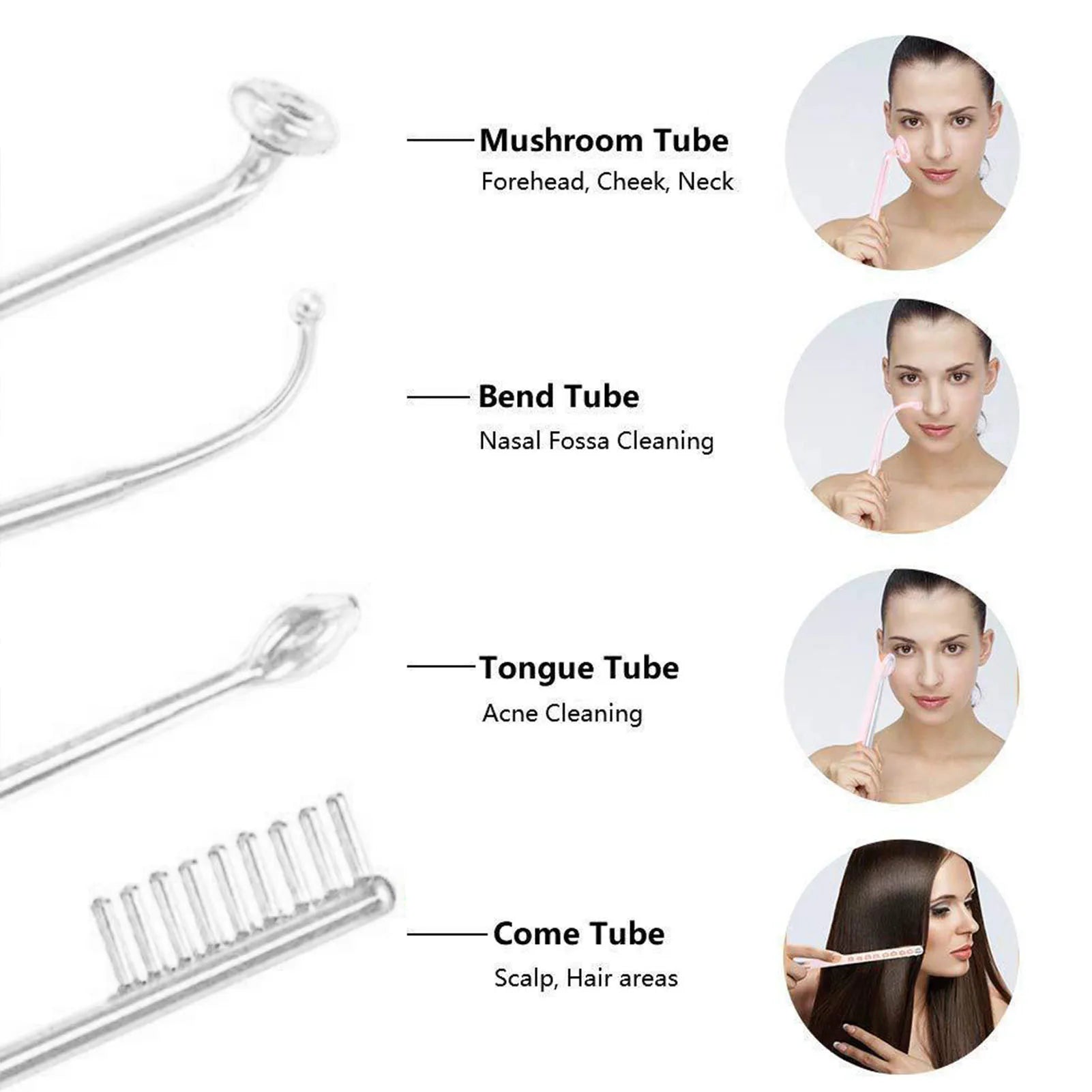 4-in-1 High Frequency Skin Therapy Wand