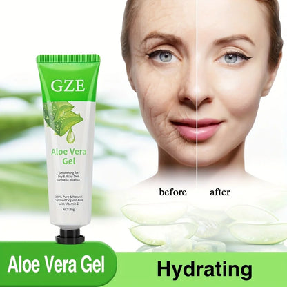99% Aloe Soothing Gel Premium Nature Pure Aloe Vera Gel - for Face & Dry Skin, Aloe Vera Gel Sunburn Relief,Skin Moisturizer