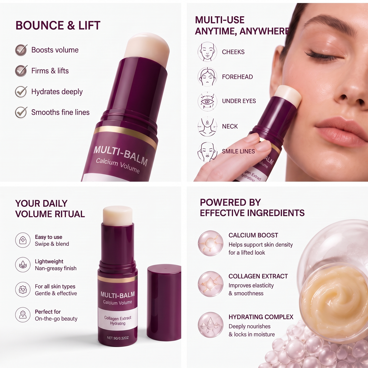 BalmAll™-Calcium Bounce & Lift Multi Balm 9g